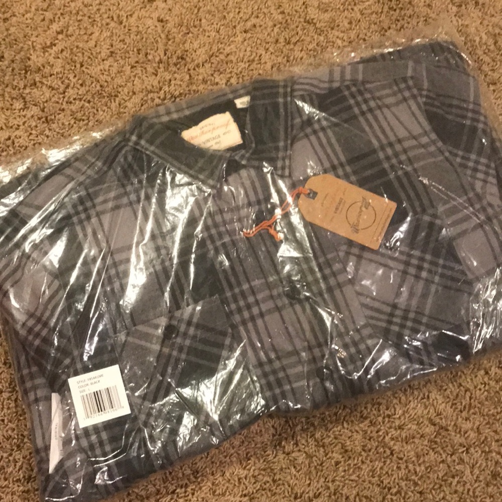 Weather Proof Vintage Flannel/Fleece Lining Jacket